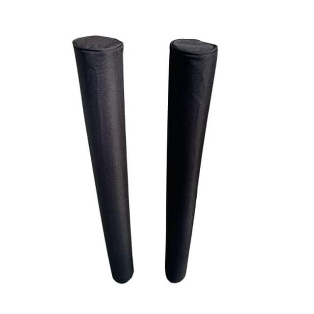 36" Capped Pair of Boat Trailer Guide Pole Pad and Cover Heavy Duty