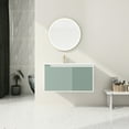 thumbnail image 1 of 36" Ceramic Sink Bathroom Vanity - Modern In Mint With Easy Clean Surface , Soft Close Door For Attractive Bathrooms, 1 of 6