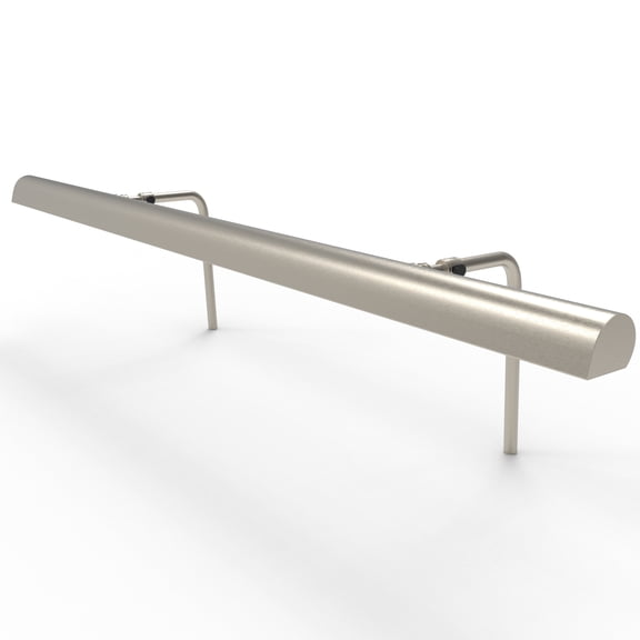 36" Classic Plug-In LED Art Light in Satin Nickel