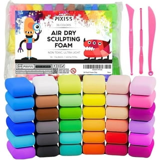 Modeling Clay Kit 36 Colors Air Dry Clay Ultra Light And Air - Temu