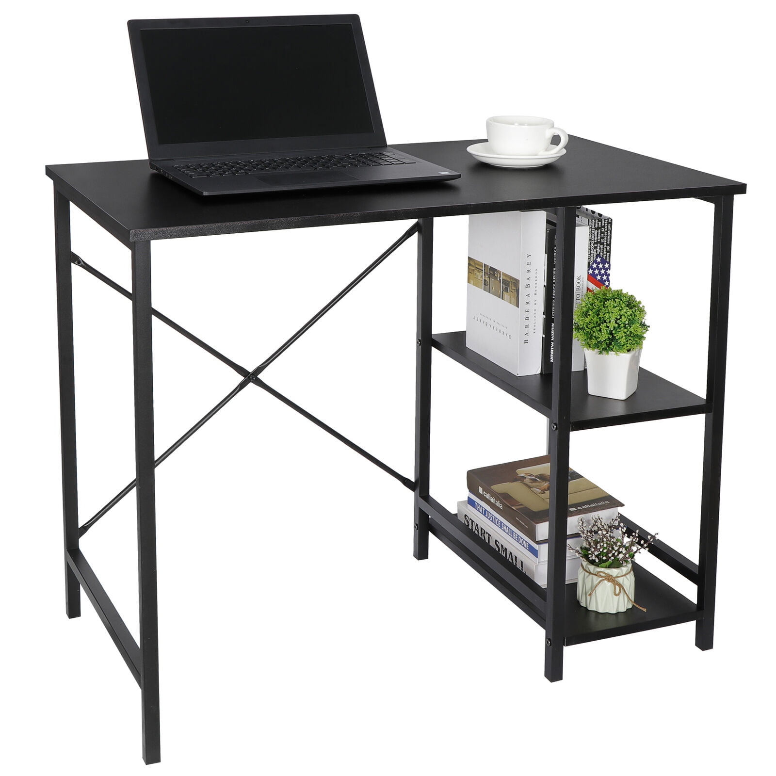 36" Computer Desk PC Laptop Table Workstation Study Home Office w/ 2 ...