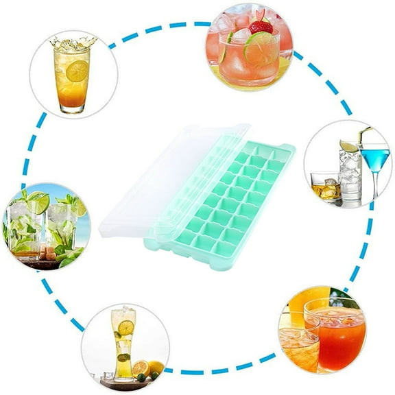 Clearance Ice Cube Mold under $5 36 Cubes Silicone Ice Tray Silicone Ice Cubes Tray For Freezer Jelly Cubes Tray