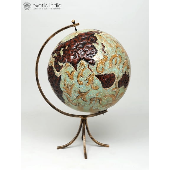 36" Decorative Mosaic Globe | Home Decor