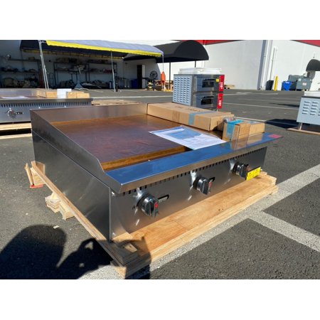 36 Deep Manual griddle NSF DCGMA36