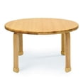 thumbnail image 1 of Angeles AB7820L22 36 in. dia. Round Natural Wood Table with 22 in. Legs, 1 of 1
