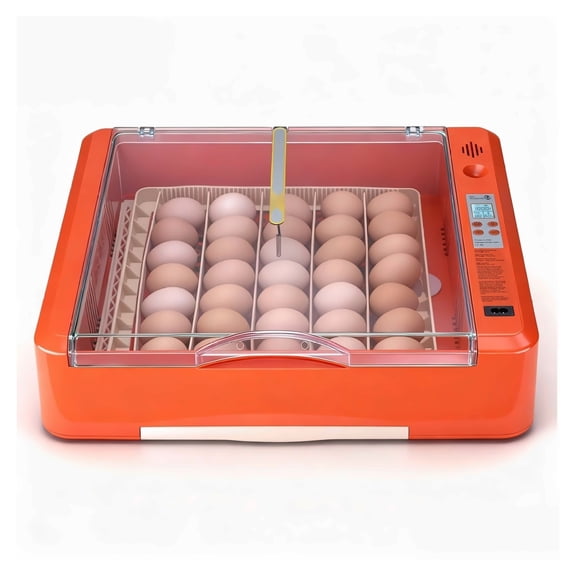 36 Egg Incubator - Automatic Turner, LED Candler & Humidity Control - Hatching for Chickens, Ducks, Goose & Quail