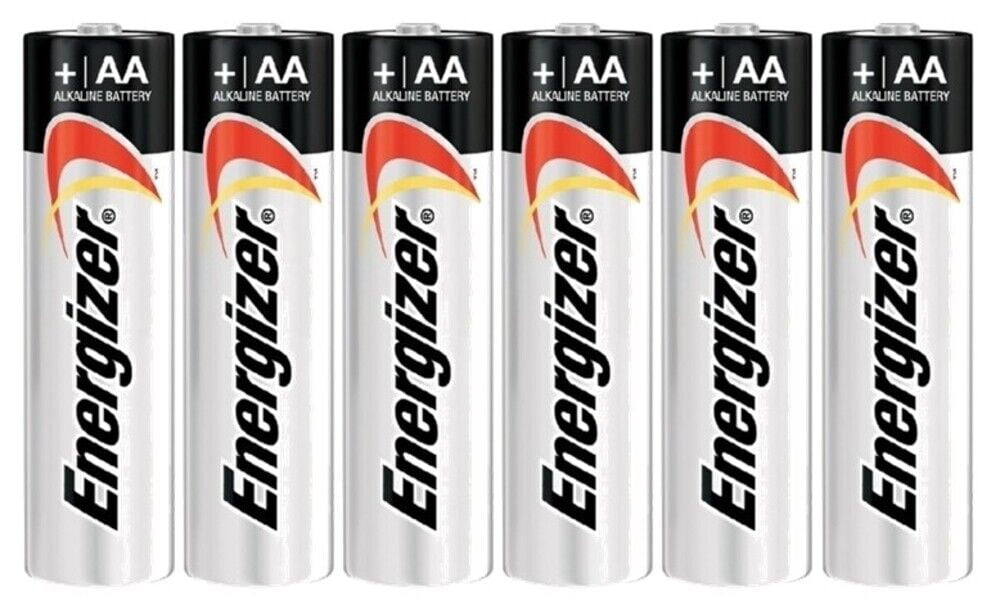 36 - Energizer MAX AA E91 1.5V Alkaline Batteries - 6 Retail Cards of 6