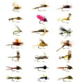 thumbnail image 1 of 36 Essential Fly Fishing Flies Assortment | Dry, Wet, Nymphs, Caddis, Hopper Fly Lures | Trout, Bass, Steelhead Fishing Lure, 1 of 1