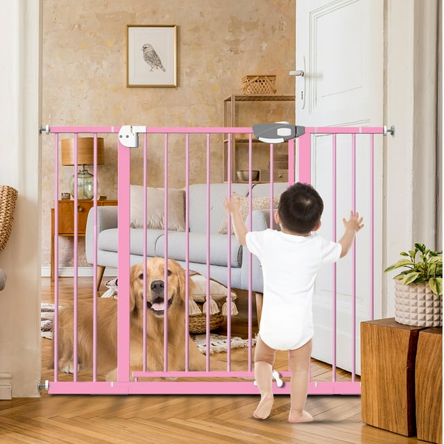 36" Extra Tall Baby Gate for Stairs Doorways, 29.5"49" Extra Wide