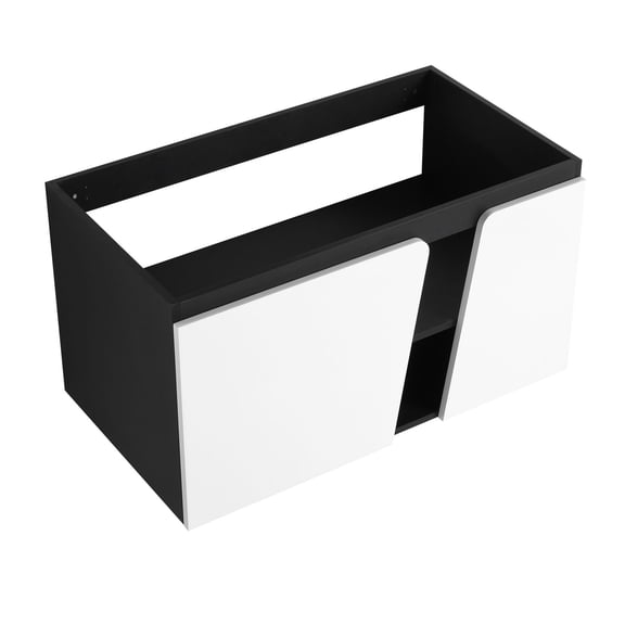 36'' Floating Wall - Mounted Vanity with Ample Storage | For Bathroom Organization | Start Each Day Peacefully