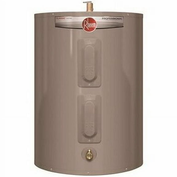 36-Gallon 31.5"H x 24.25"W Classic Short Residential Electric Water Heater 240 VAC 4500-Watt Top T&P Relief Valve