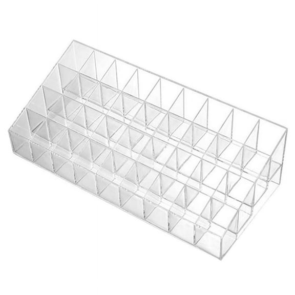 36 Grid Transparent Acrylic Lipstick Storage Cosmetic Display Rack