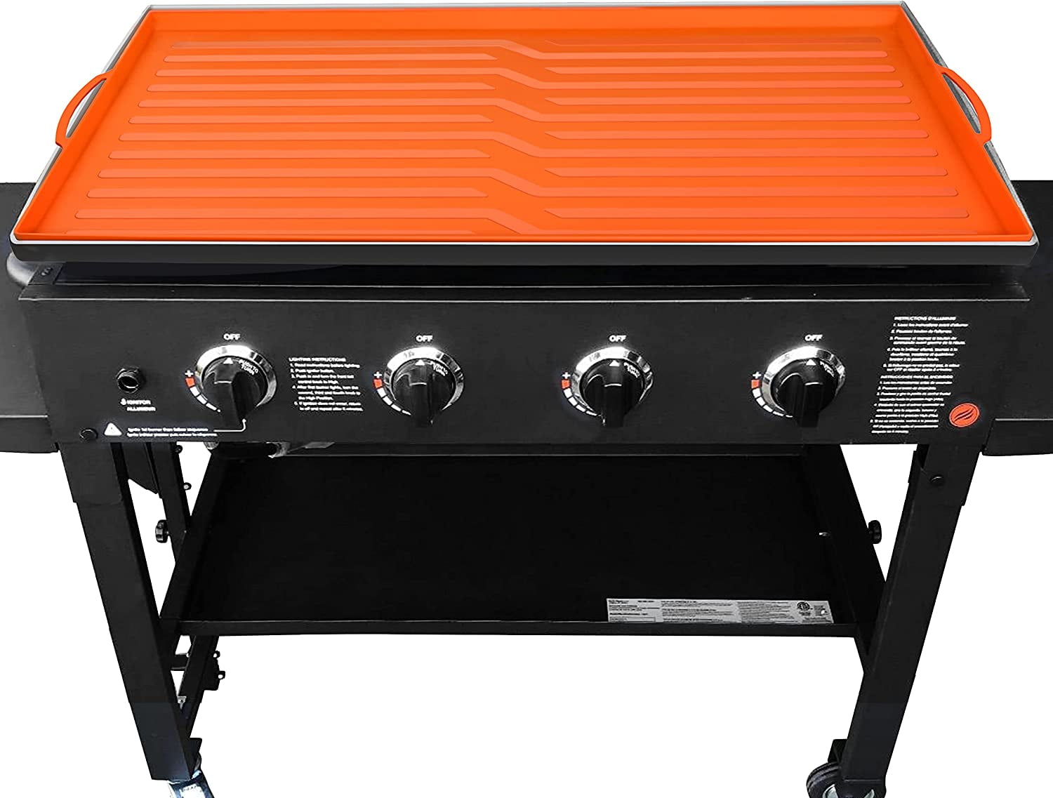 "Blackstone 36"" Griddle Silicone Heavy Duty Protective Mat Cover, Heat Resistant, Easy to Use