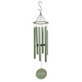 thumbnail image 1 of 36"H Laser Etched Painted Wood Hand Tuned Windchime, "Peace", Scale "E", 1 of 6