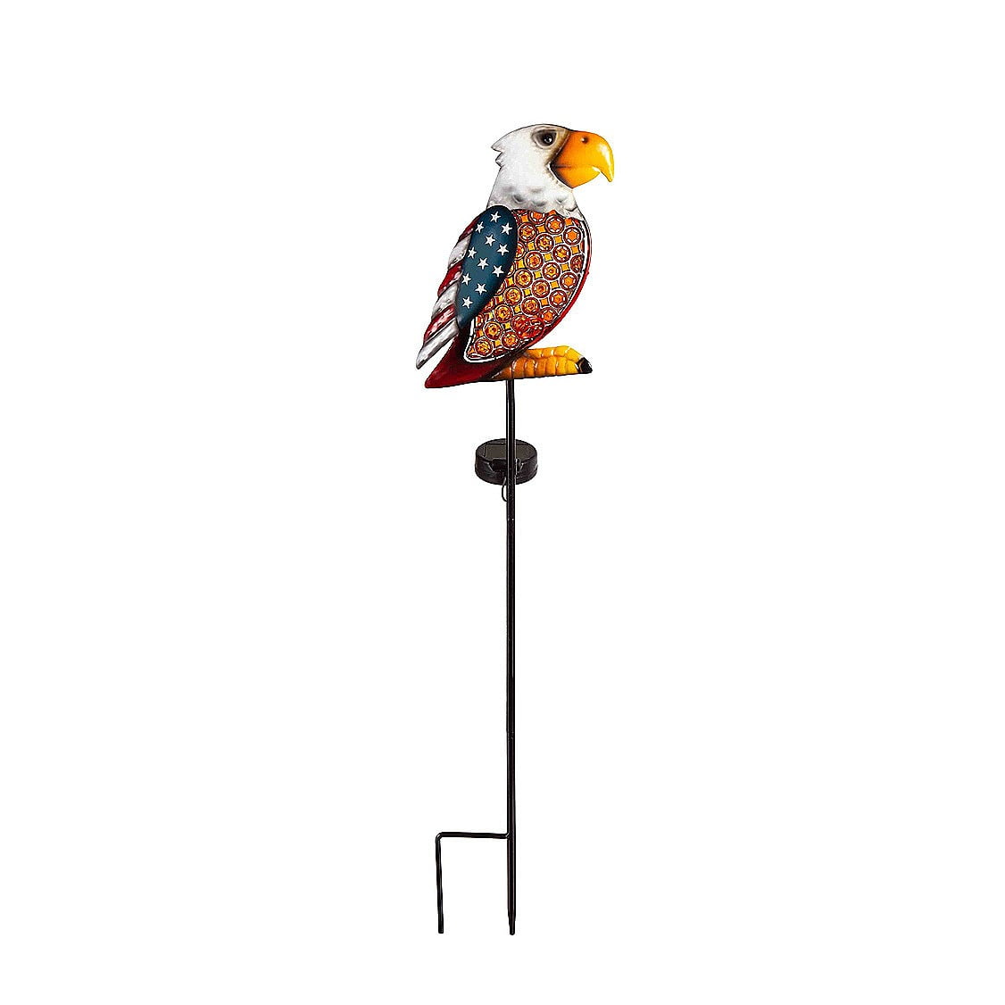 36"H Solar Garden Stake, Eagle