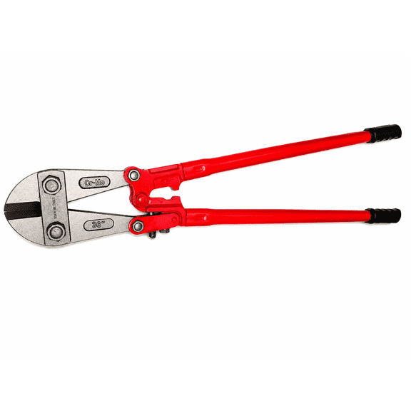 36" Heavy-Duty Bolt Cutters — 36-inch Compound-Action Bolt Cutter with Forged Steel Jaws & Long Handles for Cutting Bolts, Chains, Padlocks & Wire Rope