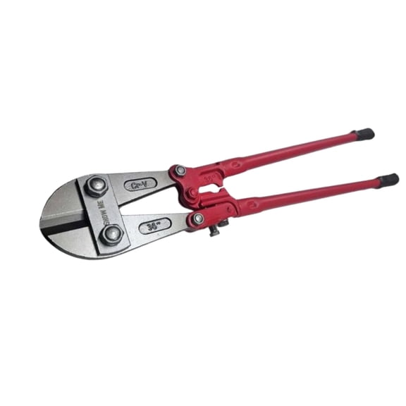 36" Heavy-Duty Bolt Cutters  36-inch Compound-Action Bolt Cutter with Forged Steel Jaws & Long Handles for Cutting Bolts, Chains, Padlocks & Wire Rope