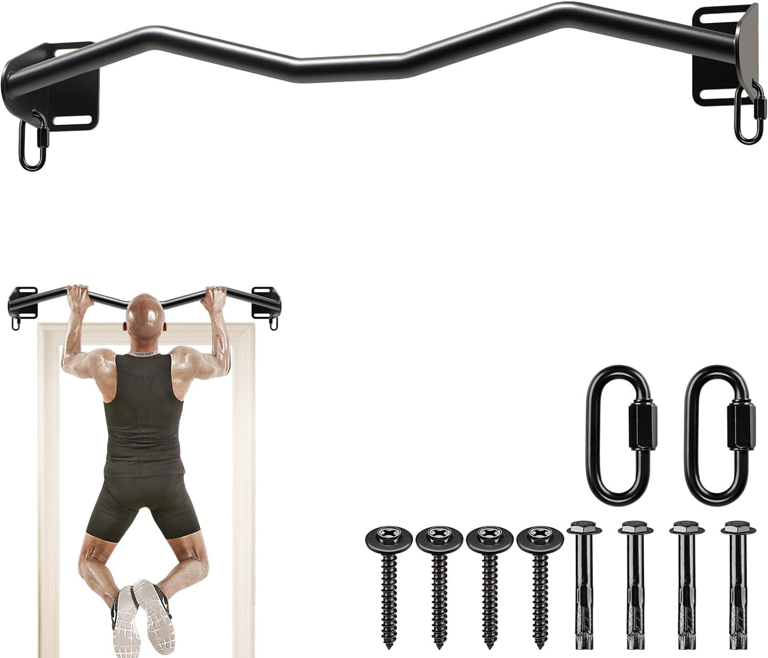 HOT Doorway Pull P90x3 Without Pull Up Bar Body Press P90x