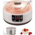 thumbnail image 1 of 36 Hour Yogurt Maker, Yogurt Machine with Adjustable Temperature and Time Control, Yogurt Maker Automatic Digital Yoghurt Maker Machine, Lcd Display With Constant Temperature (Basic), 1 of 7