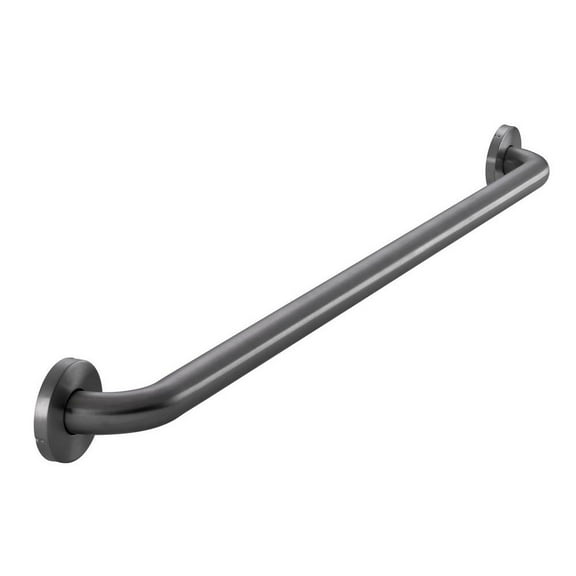 36 In. X 1-1/4 In. Concealed Screw ADA Compliant Grab Bar In Brushed Stainless Steel