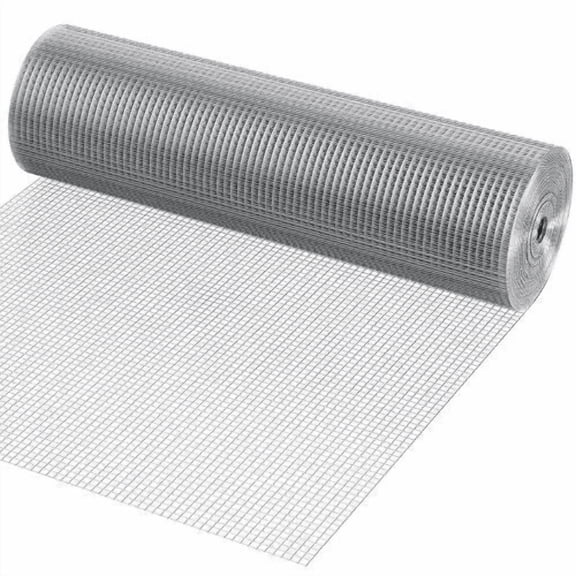 36 In X 50 Ft 23 Gauge Galvanized Wire Mesh Roll and Hardware Cloth 1/2 for Garden SS14143650G