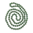 thumbnail image 1 of 36 Inch 8MM Matte Finish Semi-precious Genuine Green Aventurine Long Endless Infinity Beaded Strand Necklace., 1 of 2
