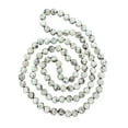 thumbnail image 1 of 36 Inch 8MM Matte Finish Semi-precious Genuine Kiwi Jasper Long Endless Infinity Beaded Strand Necklace, 1 of 3