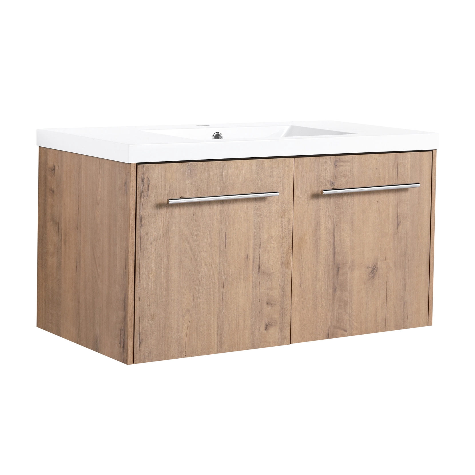 Photo inspiration: Picture Idea: 36 Inch Bathroom Cabinet With Single Resin Sink Soft Close