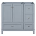 thumbnail image 1 of 36 Inch Bathroom Vanity with USB Charging - Premium Construction, Ample Storage, Assembly Required, 1 of 11