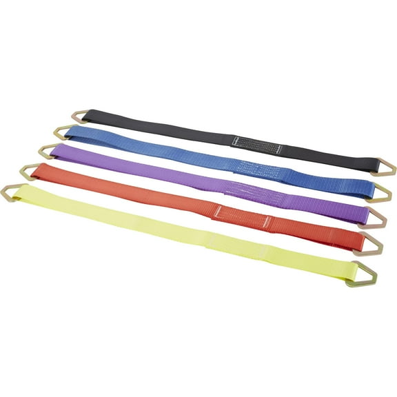 36 Inch Black Axle Tie Down Strap