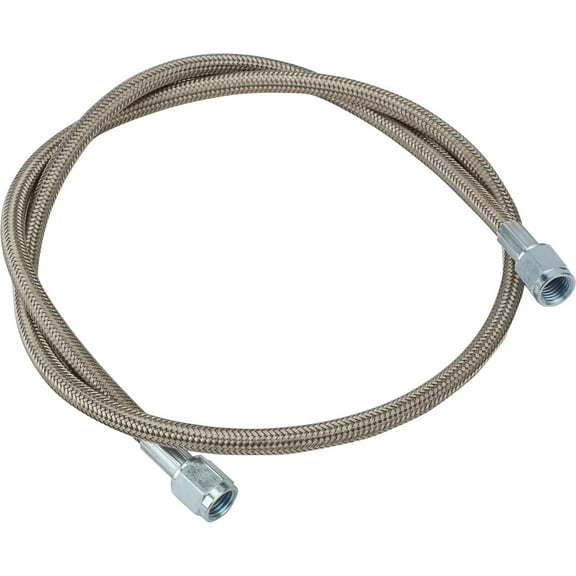 36" Braided Stainless Steel Brake Line, AN 3