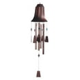 thumbnail image 1 of 36 Inch Bronze Bell with Gems Tube Wind Chime, 1 of 1
