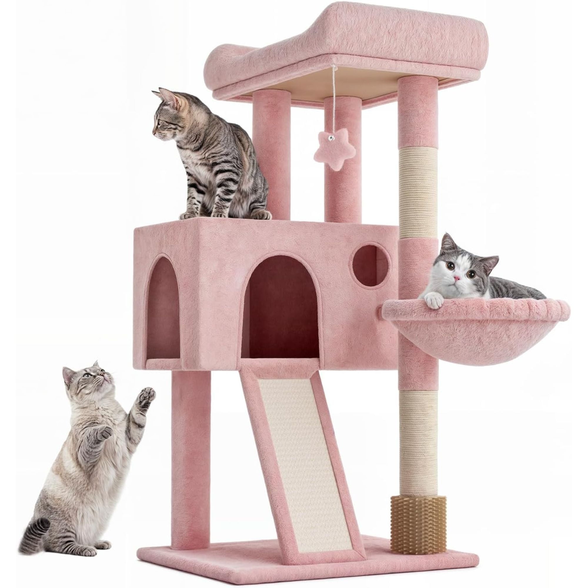 36Inch Cat Tree for Small Cats, MultiLevel Cat Tower with Scratching — free download