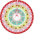 thumbnail image 1 of 36 Inch Christmas Tree Skirt, Cookie Jar Trees Mat for Merry Christmas Halloween Indoor Home Holiday Party Decorations, 1 of 6