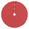 thumbnail image 1 of 36 Inch Christmas Tree Skirt – Velvet Plush Tree Mat, Soft Thickened Polyester with Red Ties, Single-Sided Printing, Available in 30in/36in/48in, Perfect for Holiday Xmas Tree Decoration, 1 of 7