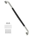 thumbnail image 1 of 36 Inch Chrome Shower Grab Bar w/ Anti Slip Rubber Grip, ZUEXT Stainless Steel Bathroom Grab Bar,Bathroom Balance Bar,Safety Handrail Support,Handicap Injury Elderly Senior Assist Bath Handle, 1 of 7