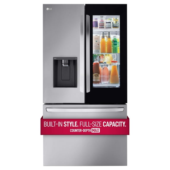36 Inch Counter-Depth MAX™ Smart French Door Refrigerator with Extra Large 26 cu