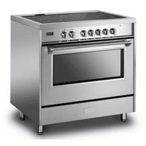 36 Inch Electric Range, Freestanding Electric Range Oven with 5 Cooktop Elements and 4.3 Cu.Ft.