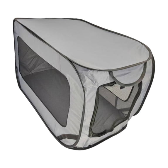 36 Inch Foldable Dog Kennel for Large Dogs, Portable Waterproof Pet Crate, Indoor Outdoor Travel Car Seat Kennel