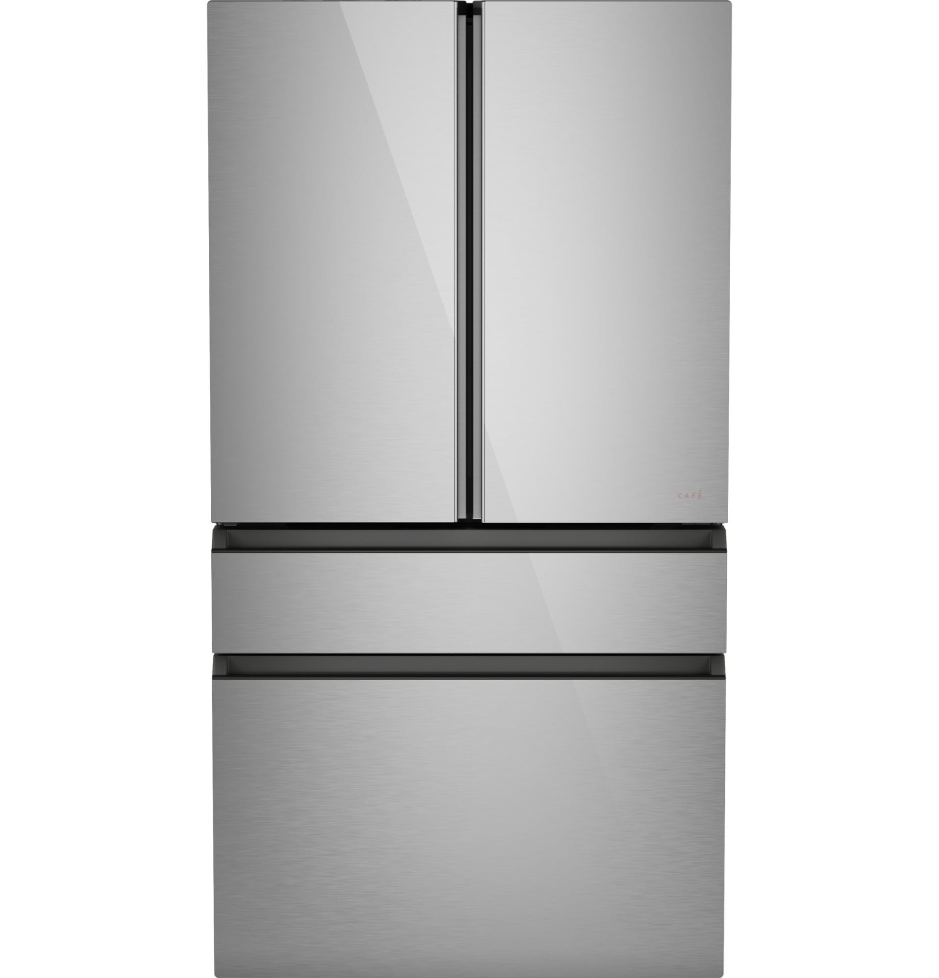 Platinum Glass 28.7 Cu. Ft. Smart French Door Refrigerator with Ice Maker