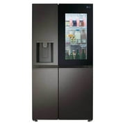 LG LRSOS2706D 27 Cu. Ft. Noir Acier Inoxydable Side-by-Side Smart Refrig&eacute;rateur