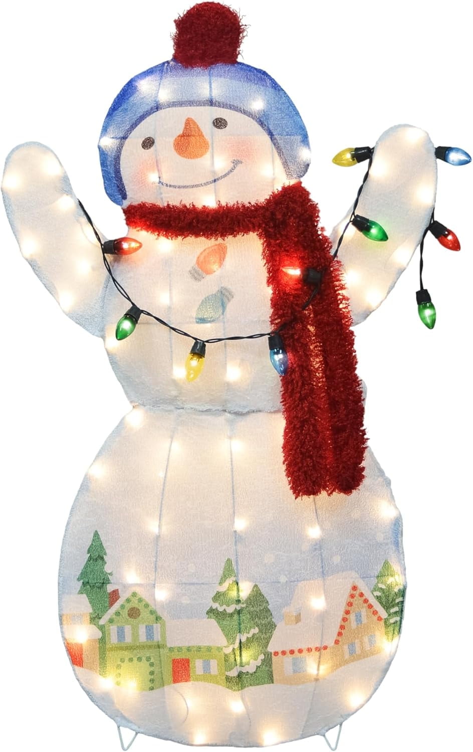 【SnowMan】 Amazon.com: Joiedomi Snowman Christmas Outdoor Decoration