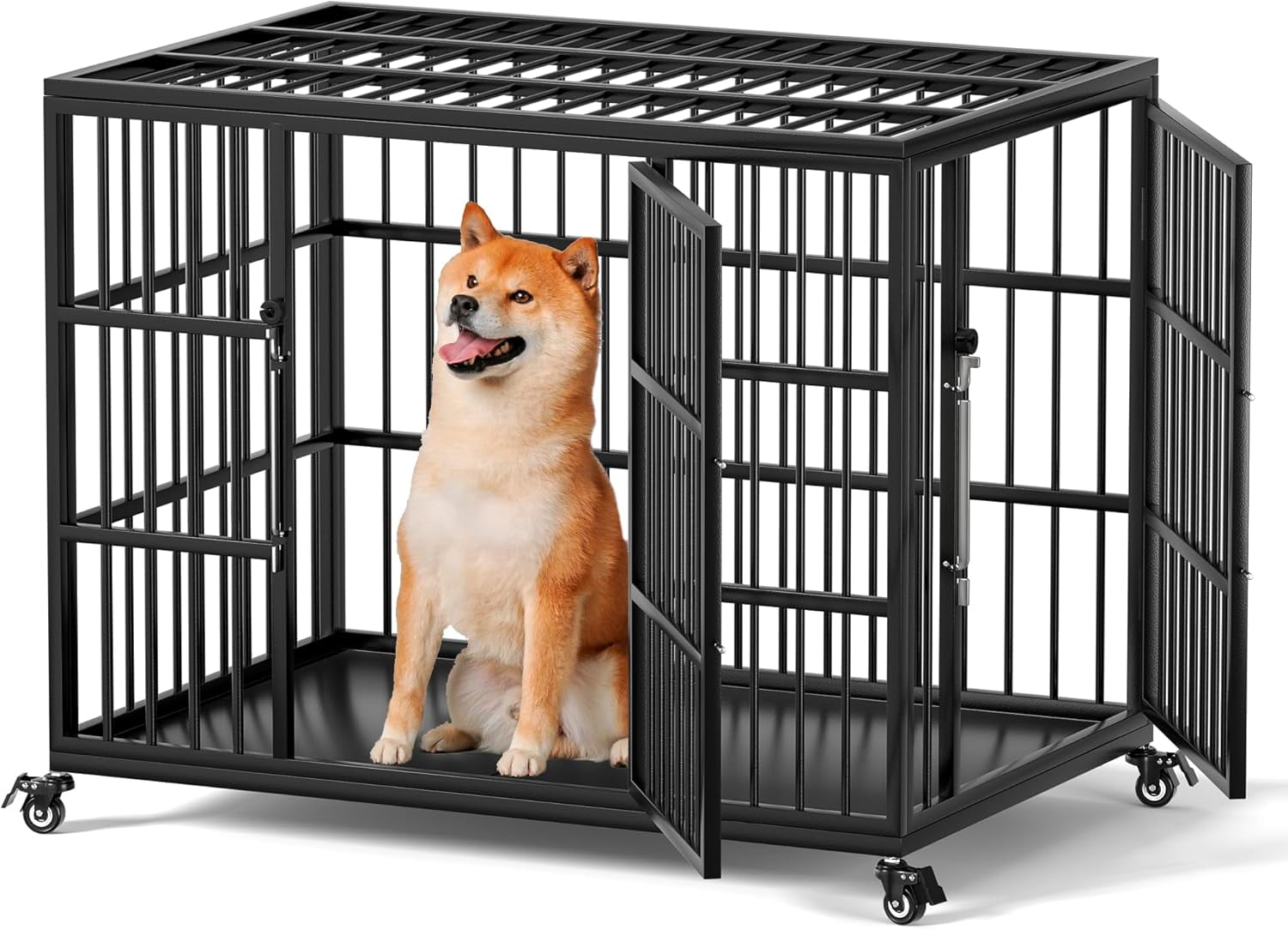 Photo inspiration: Visual Reference: 36 Inch Heavy Duty Dog Crate For Medium And Large