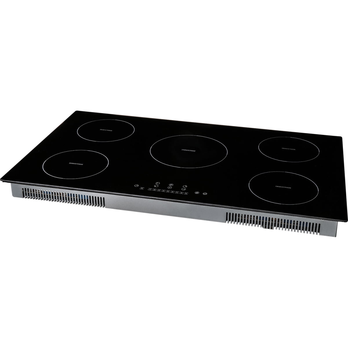 36 Inch Induction Cooktop 5 Burners Electric Stove Top 9200W Built-in Ceramic Cooktop with LED Touch Control Child Lock Safety