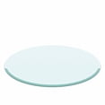 thumbnail image 1 of 36" Inch Round Tempered Glass Table Top Clear Glass 2/5" Inch Thick Beveled Polished Edge (Old Sku:W126560361), 1 of 6