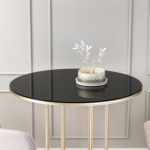 36 Inch Round Tempered Glass Table Top / Wear-Resistant for Long Service in Business Settings