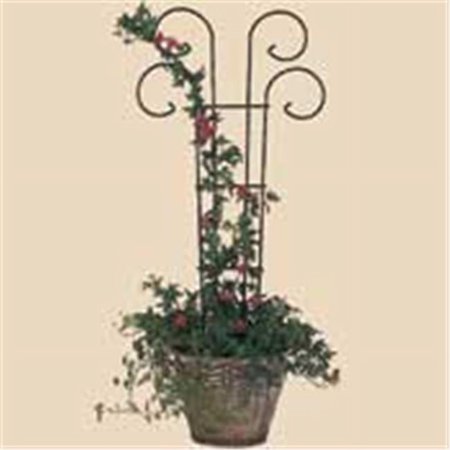 36 Inch Scroll Pot Trellis