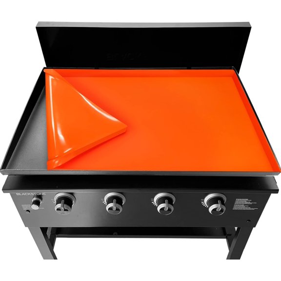 36 Inch Silicone Griddle Mat for Blackstone Griddle, Heavy Duty Food Grade Silicone Mat, Protect Griddle from Rodents, Insects, Debris, and Rust, All Season Cooking Protective Cover