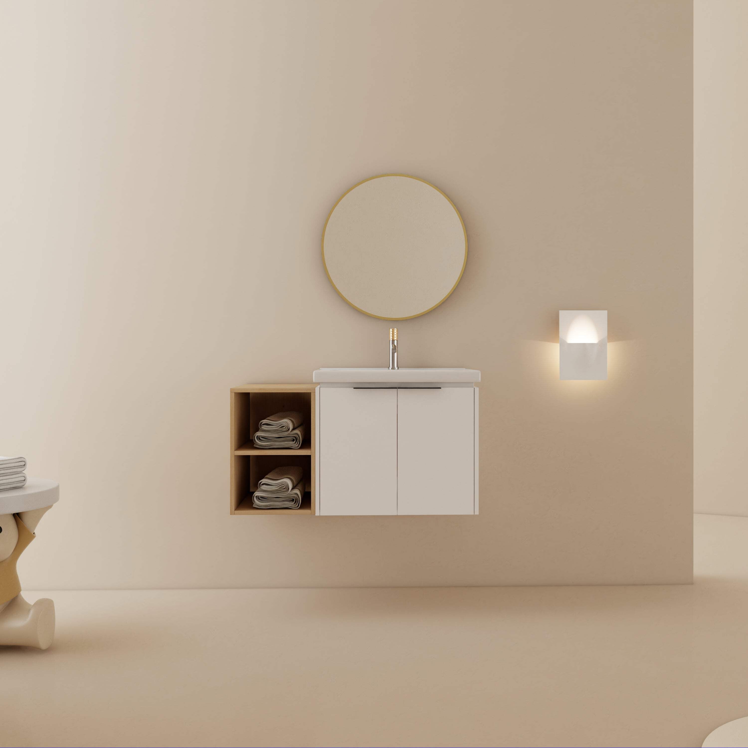 Curated visual reference: Gallery Detail: 36 Inch Soft Close Doors Bathroom Vanity With Sink And