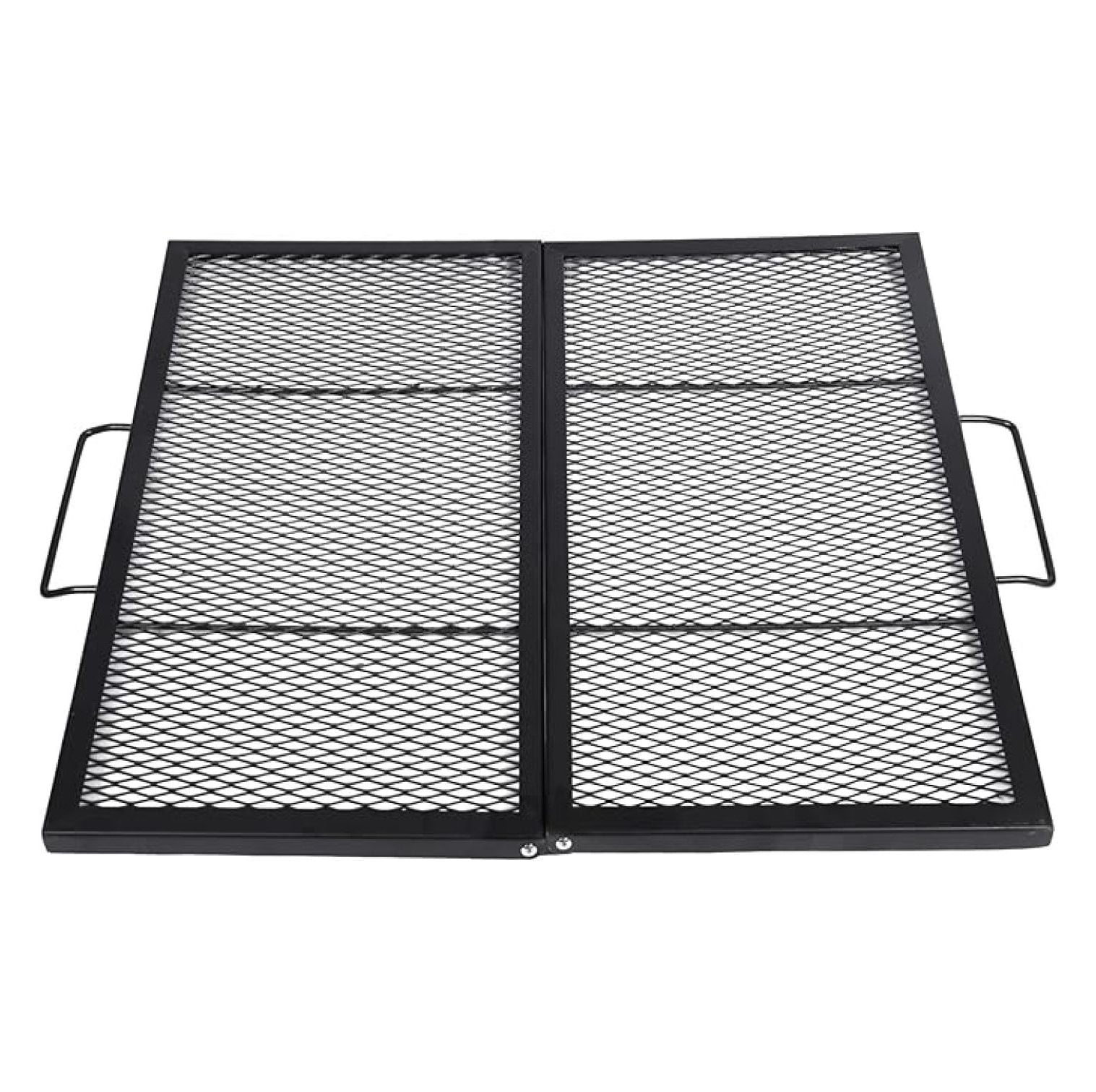 Meat Rack Grate 36 Inch Square Cooking Grill Grates, Folding Outdoor Campfire BBQ Grill ...